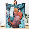 Denji Blanket Custom Chainsaw Man Anime Bedding 1 - PerfectIvy