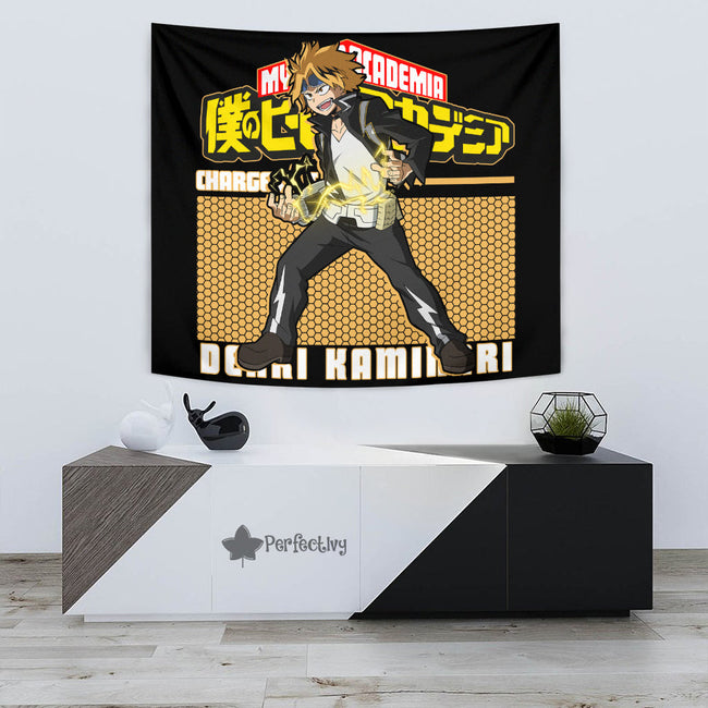 Denki Kaminari Tapestry Custom My Hero Academia Anime Home Decor 3 - PerfectIvy