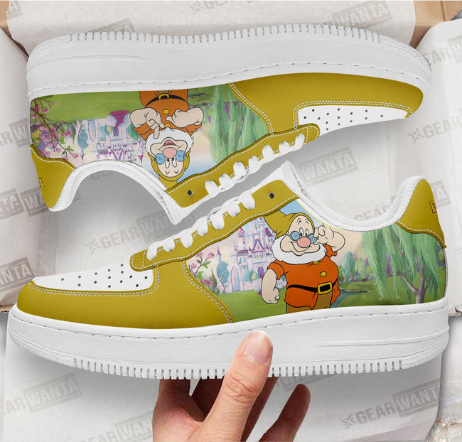 Doc Snow White and 7 Dwarfs Custom Sneakers QD12 2 - PerfectIvy