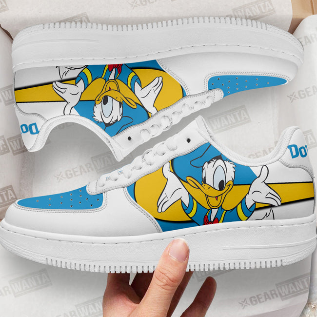 Donald Custom Cartoon Sneakers LT13 2 - PerfectIvy