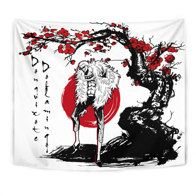 Donquixote Doflamingo Tapestry Custom One Piece Anime Bedroom Living Room Home Decoration 1 - PerfectIvy