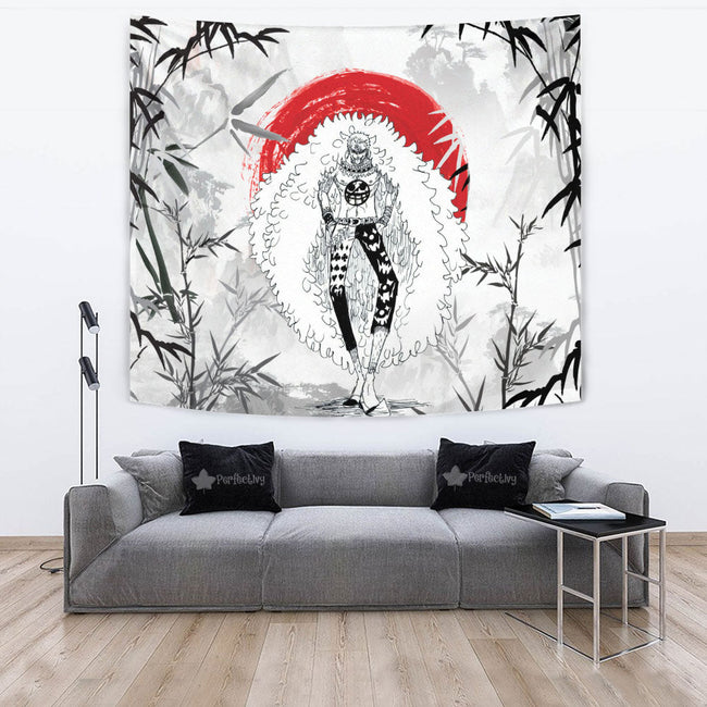 Donquixote Doflamingo Tapestry Custom One Piece Anime Room Decor 2 - PerfectIvy