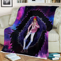 Donquixote Rosinante Blanket Fleece Galaxy One Piece Anime Bedding Room 2 - PerfectIvy