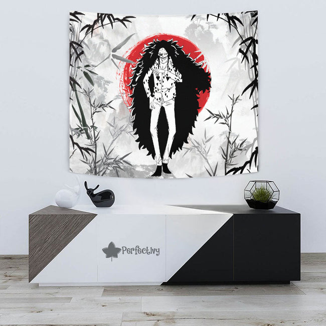 Donquixote Rosinante Tapestry Custom One Piece Anime Room Decor 3 - PerfectIvy