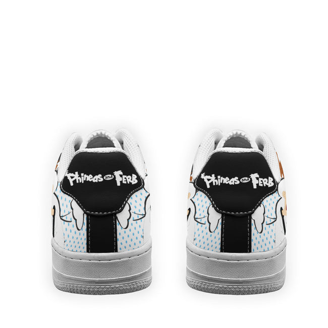 Dr. Heinz Doofenshmirt and Perry Sneakers Custom Phineas and Ferb Shoes 4 - PerfectIvy