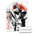 Dracule Mihawk Blanket Custom One Piece Manga Anime Bedding 2 - PerfectIvy