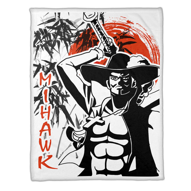 Dracule Mihawk Blanket Custom One Piece Manga Anime Bedding 3 - PerfectIvy