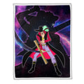 Dracule Mihawk Blanket Fleece Galaxy One Piece Anime Bedding Room 3 - PerfectIvy