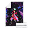 Dracule Mihawk Blanket Fleece Galaxy One Piece Anime Bedding Room 4 - PerfectIvy