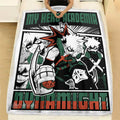 Dynamight Katsuki Bakugo Blanket Fleece Custom My Hero Academia Anime Bedding 2 - PerfectIvy