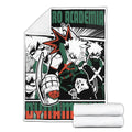 Dynamight Katsuki Bakugo Blanket Fleece Custom My Hero Academia Anime Bedding 4 - PerfectIvy