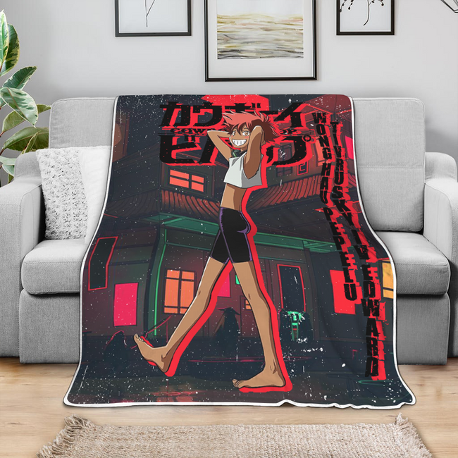 Edward Wong Blanket Custom Cowboy Bebop Anime Bedding 4 - PerfectIvy