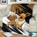 Eevee Blanket Fleece Custom Pokemon Anime Bedding 2 - PerfectIvy