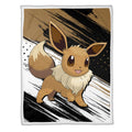 Eevee Blanket Fleece Custom Pokemon Anime Bedding 3 - PerfectIvy