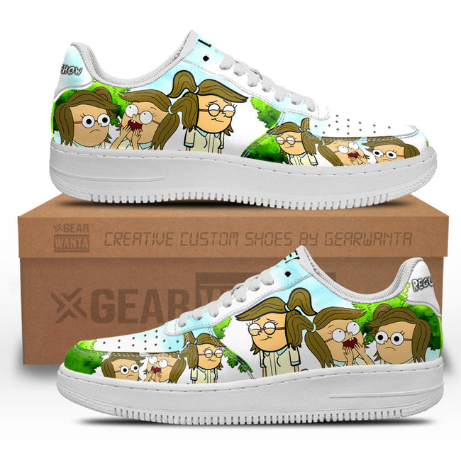 Eileen Roberts Sneakers Custom Regular Show Shoes 1 - PerfectIvy