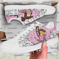 Eileen Roberts Regular Show Skate Shoes Custom Comic Style 2 - PerfectIvy