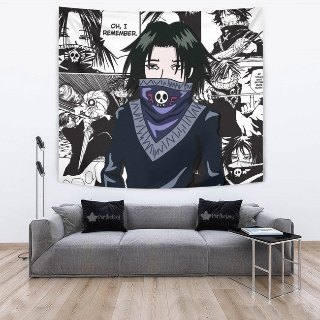 Feitan Pohtoh Tapestry Custom Hunter x Hunter Anime Mix Manga Room Decor 4 - PerfectIvy