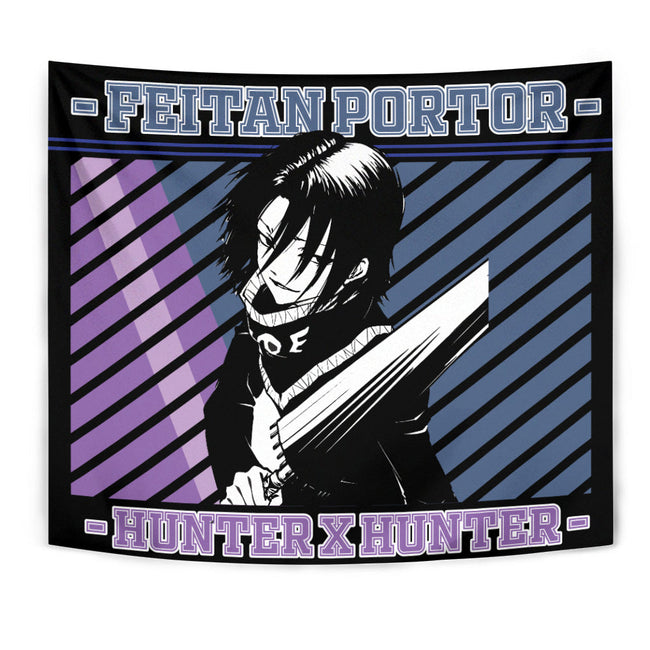 Feitan Portor Tapestry Custom Hunter x Hunter Anime Bedroom Living Room Home Decoration 1 - PerfectIvy