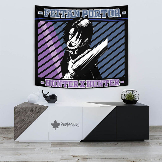 Feitan Portor Tapestry Custom Hunter x Hunter Anime Bedroom Living Room Home Decoration 3 - PerfectIvy