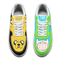 Finn and Jake Sneakers Custom Adventure Time Shoes 3 - PerfectIvy