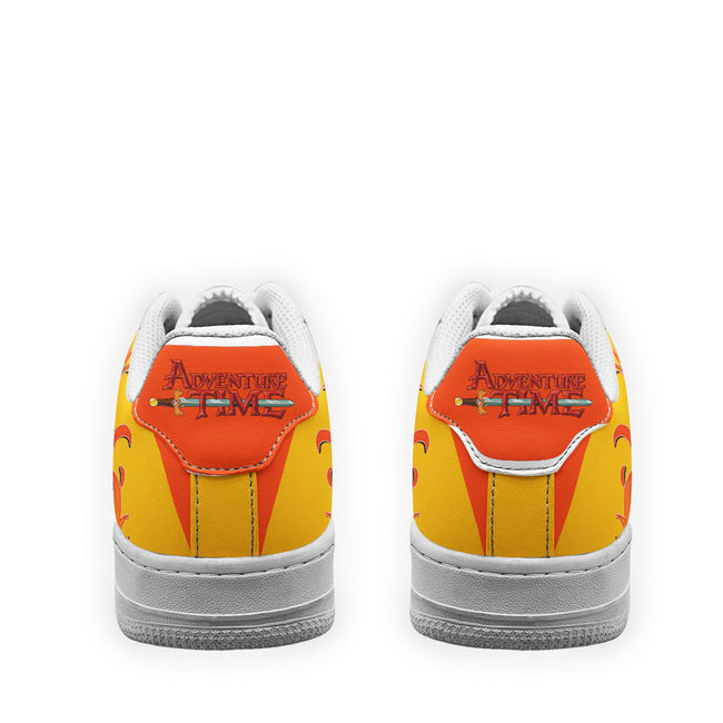 Flame Princess Phoebe Sneakers Custom Adventure Time Shoes 4 - PerfectIvy