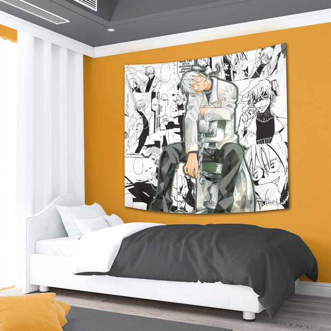 Franken Stein Tapestry Custom Soul Eater Manga Anime Room Decor 4 - PerfectIvy