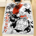 Franky Blanket Custom One Piece Manga Anime Bedding 2 - PerfectIvy