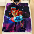 Franky Blanket Fleece Galaxy One Piece Anime Bedding Room 1 - PerfectIvy