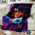 Franky Blanket Fleece Galaxy One Piece Anime Bedding Room 2 - PerfectIvy