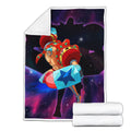 Franky Blanket Fleece Galaxy One Piece Anime Bedding Room 4 - PerfectIvy
