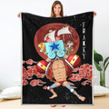 Franky Blanket Moon Style Custom One Piece Anime Bedding 1 - PerfectIvy