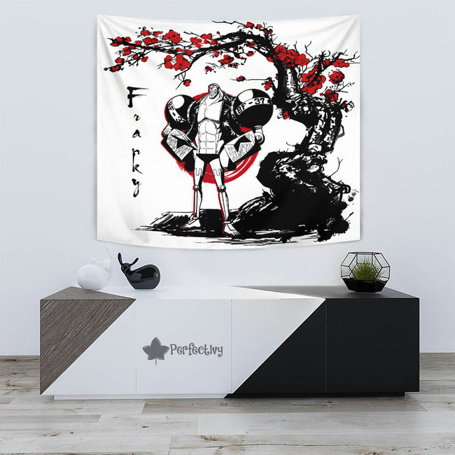 Franky Tapestry Custom One Piece Anime Bedroom Living Room Home Decoration 3 - PerfectIvy
