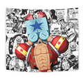 Franky Tapestry Custom One Piece Anime Manga Room Wall Decor 1 - PerfectIvy