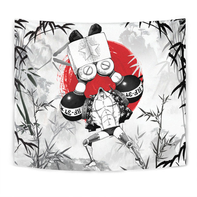 Franky Tapestry Custom One Piece Anime Room Decor 1 - PerfectIvy