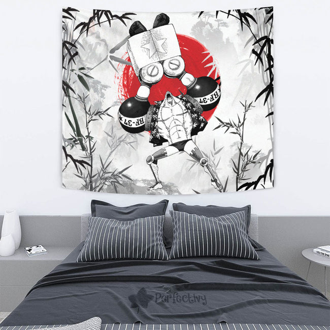 Franky Tapestry Custom One Piece Anime Room Decor 4 - PerfectIvy