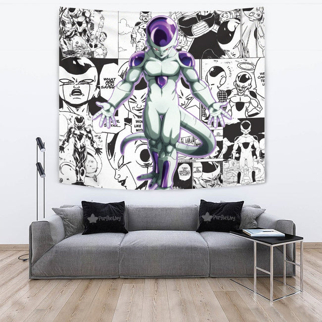 Frieza Tapestry Custom Dragon Ball Anime Manga Room Decor 2 - PerfectIvy