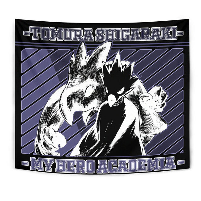 Fumikage Tokoyami Tapestry Custom My Hero Academia Anime Home Wall Decor For Bedroom Living Room 1 - PerfectIvy