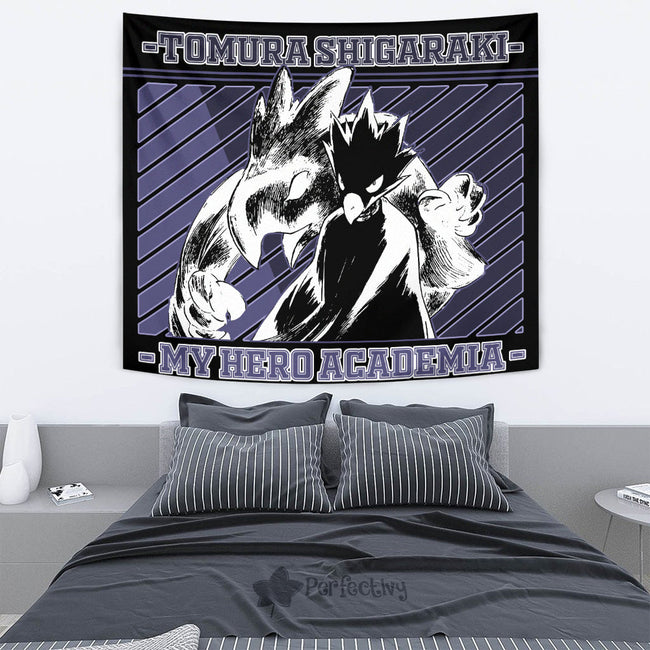 Fumikage Tokoyami Tapestry Custom My Hero Academia Anime Home Wall Decor For Bedroom Living Room 2 - PerfectIvy