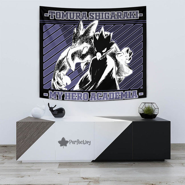 Fumikage Tokoyami Tapestry Custom My Hero Academia Anime Home Wall Decor For Bedroom Living Room 3 - PerfectIvy