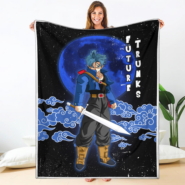 Future Trunks Blanket Custom Cloud Dragon Ball Anime Bedding 1 - PerfectIvy