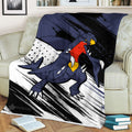 Garchomp Blanket Fleece Custom Pokemon Anime Bedding 2 - PerfectIvy