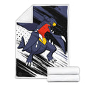 Garchomp Blanket Fleece Custom Pokemon Anime Bedding 4 - PerfectIvy