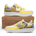 Gene Belcher Bob's Burger Custom Sneakers QD12 1 - PerfectIvy