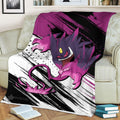 Gengar Blanket Fleece Custom Pokemon Anime Bedding 2 - PerfectIvy