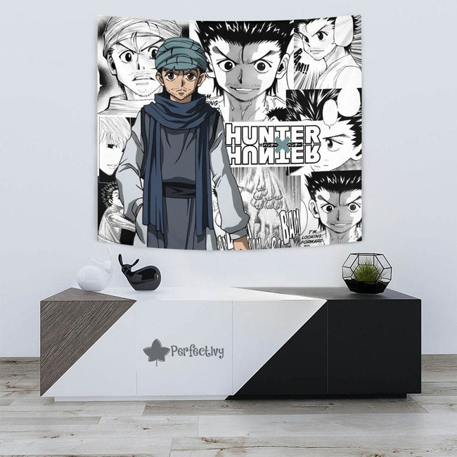 Ging Freecss Tapestry Custom Hunter x Hunter Anime mix Manga Home Room Wall Decor 3 - PerfectIvy
