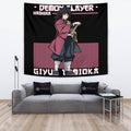 Giyuu Tomioka Tapestry Custom Demon Slayer Anime Home Decor 2 - PerfectIvy