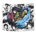 Giyuu Tomioka Tapestry Custom Demon Slayer Anime Manga Room Decor 1 - PerfectIvy