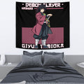Giyuu Tomioka Tapestry Custom Demon Slayer Anime Room Decor 4 - PerfectIvy