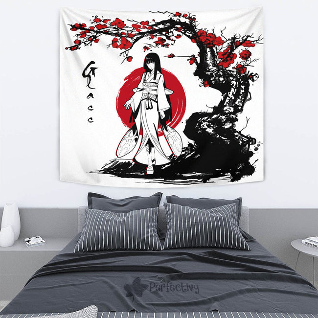 Glass Tapestry Custom Japan Style The Rising of the Shield Hero Anime Home Wall Decor For Bedroom Living Room 2 - PerfectIvy