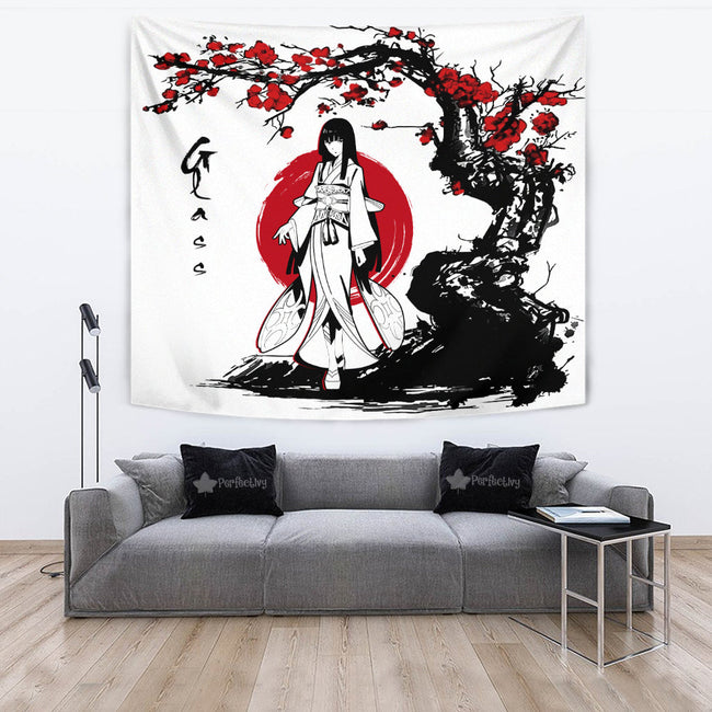 Glass Tapestry Custom Japan Style The Rising of the Shield Hero Anime Home Wall Decor For Bedroom Living Room 4 - PerfectIvy